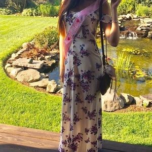 Flowered Maxi Dress